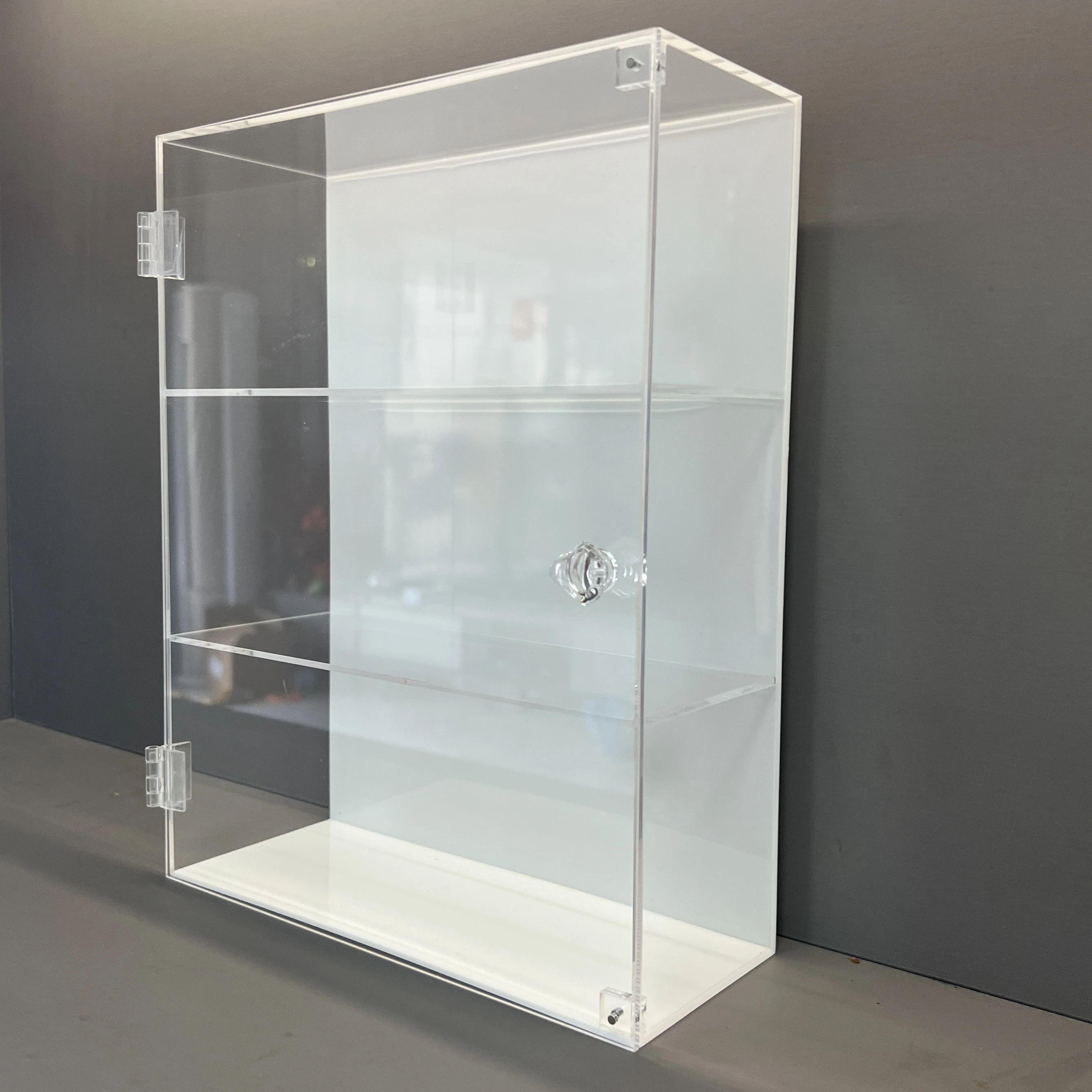Acrylic Display Cabinet - Rustproof, Dustproof, Easy-to-Open, Suitable for Small Items, Craft Models, Lipstick & Cosmetics, Coun