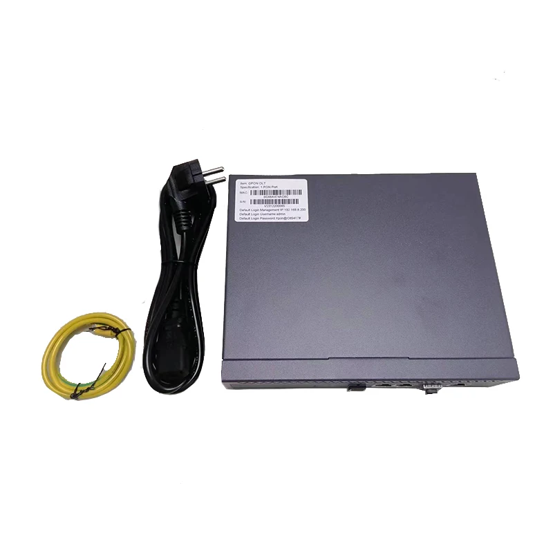 V1600GS Gpon Однопортовый OLT 1GE 10GE PON XGPON Mini OLT 1-портовый EPON Поддержка 128 Пользователя Gpon OLT