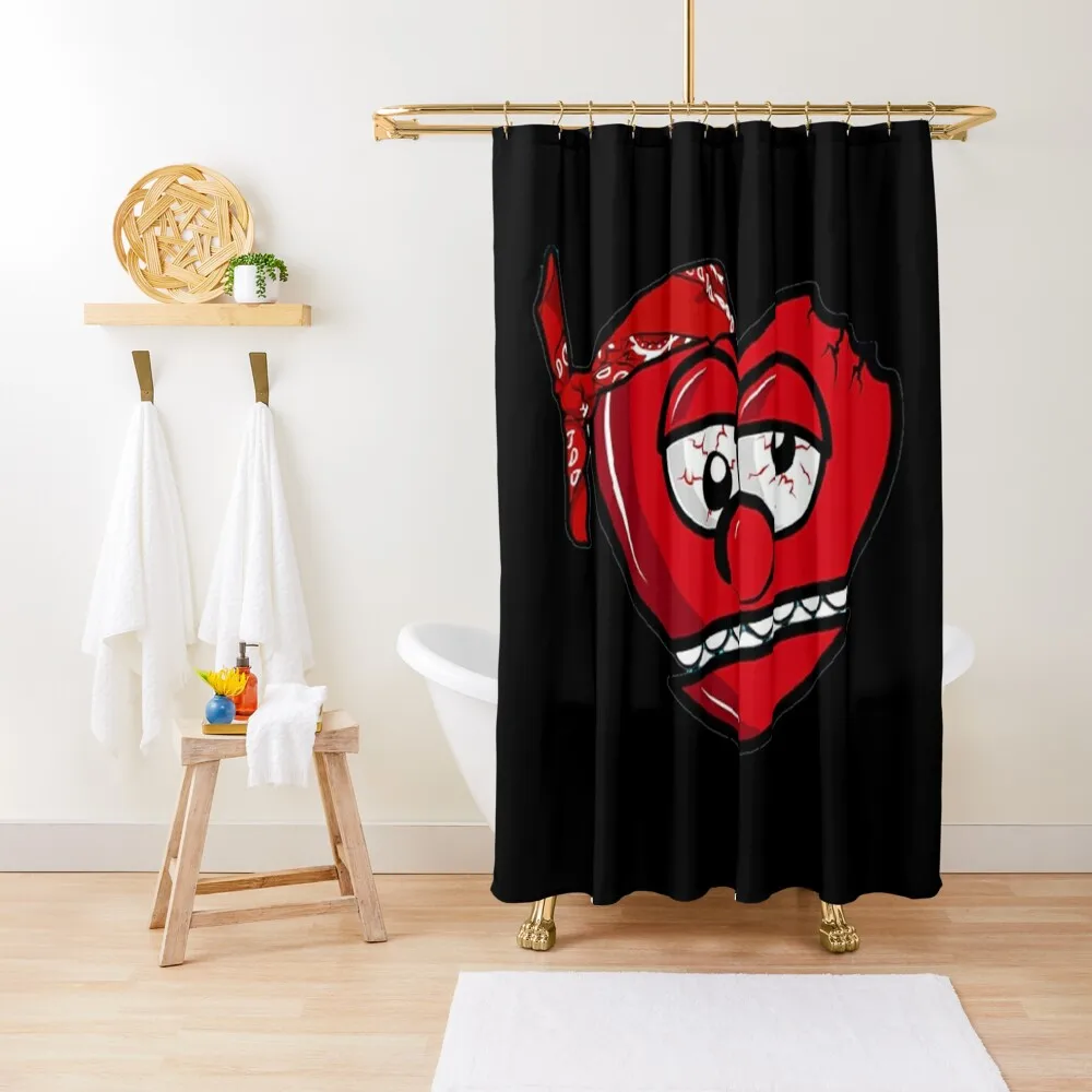 

Broken Heart - Glo Gang Shower Curtain Luxury Bathroom Shower Bathroom Shower Set Modern Showers For Bathroom Curtain