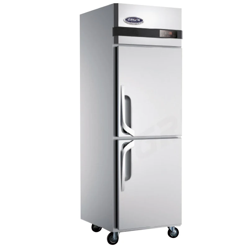 Commercial Restaurant Equipment Digital Inverter Fridge With Moist Fresh Zone Deep Freezer Popular Upright Refrigerator