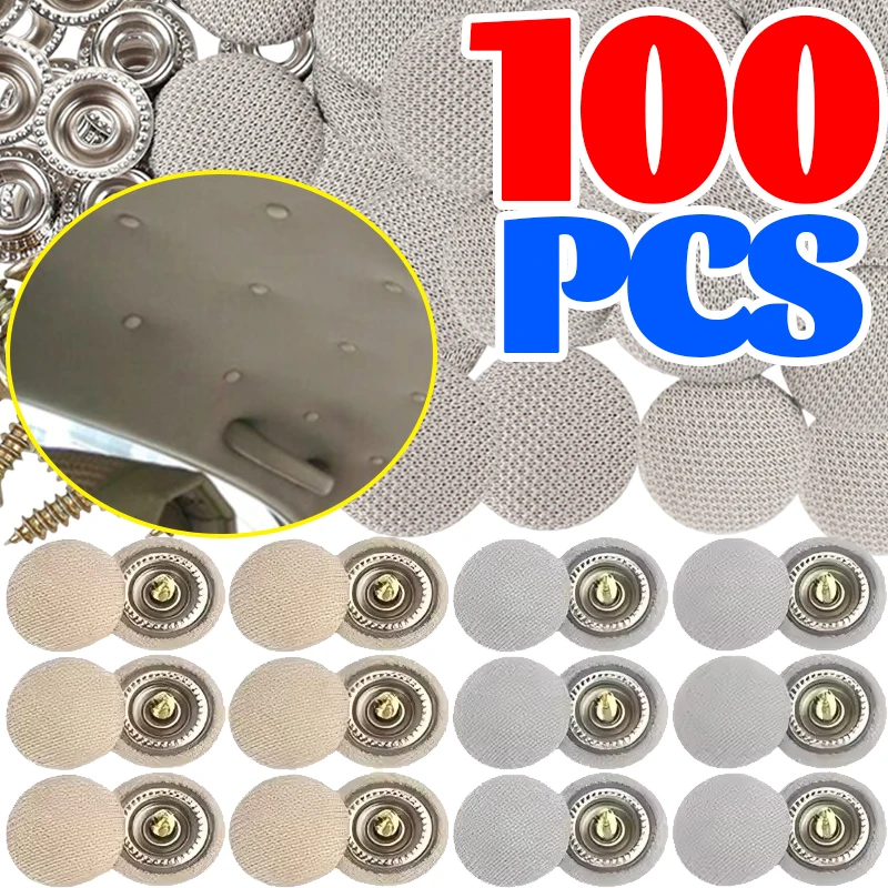 

Универсальный комплект кнопок для ремонта потолка на крыше автомобиля, крепежный винт для ткани на потолке, заклепки, застежки, фиксатор, пряжка