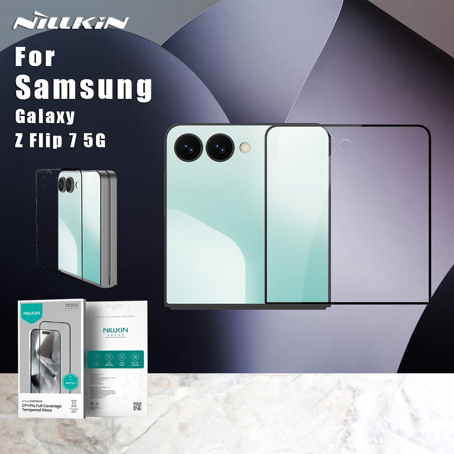 Nillkin для Samsung Galaxy Z Flip 7 5G CP + PRO закаленное стекло 2,5D твердость 9H защита от взрыва