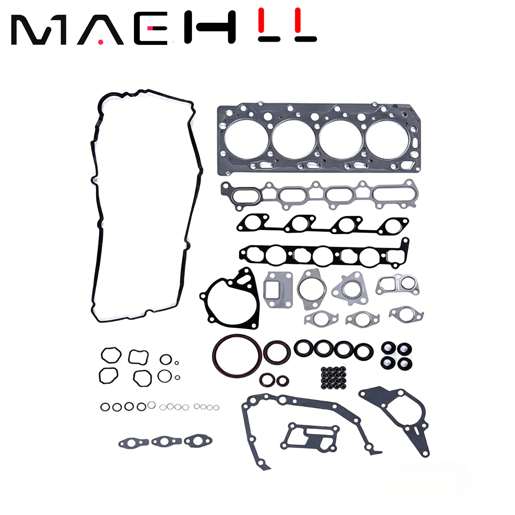 Juego completo de juntas de motor 4D56 4D56T para Mitsubishi Montero L200 L400 CANTER Hyundai GRACE GALLOPER II H100 2.5 TD MD972215