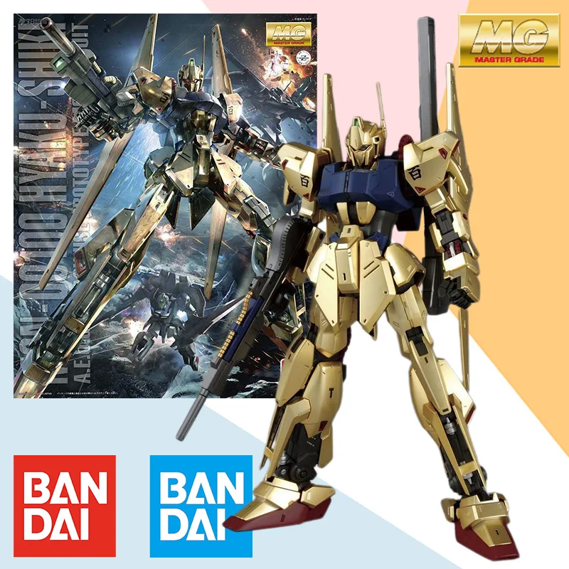 

Bandai Original BOX MG MASTER GRADE 1/100 MSN-00100 HYAKU-SHIKI VER.2.0 Anime ActionFigureAssembly Model Kit Toy Gift for KID