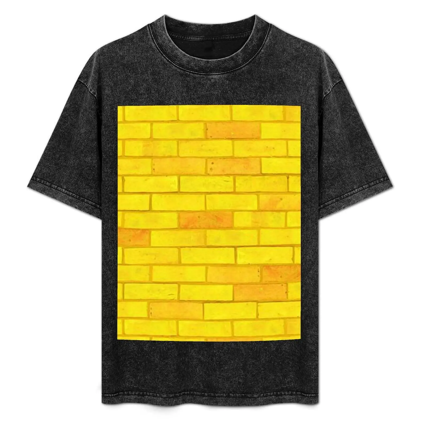 

Yellow Brick Road T-Shirt oversized graphic tee oversizeds plain designer shirts black t shirts for men