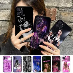 Martina Stoessel TINI Etui na telefon Silicone Soft do iphone 15 14 13 12 11 Pro Mini XS MAX 8 7 6 Plus X XS XR Cover