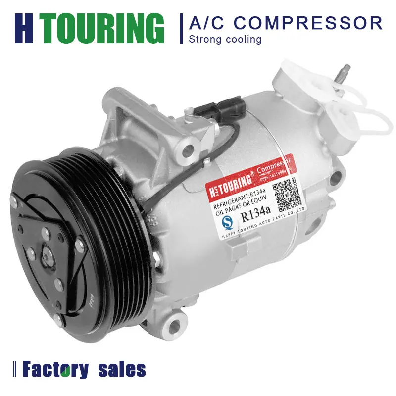 AC Air Conditioning Compressor Magnetic W/Clutch For Nissan DUALIS QashQai J10 JJ10 1.6 HR16DE 92600BR00A 92600JE00A 89346