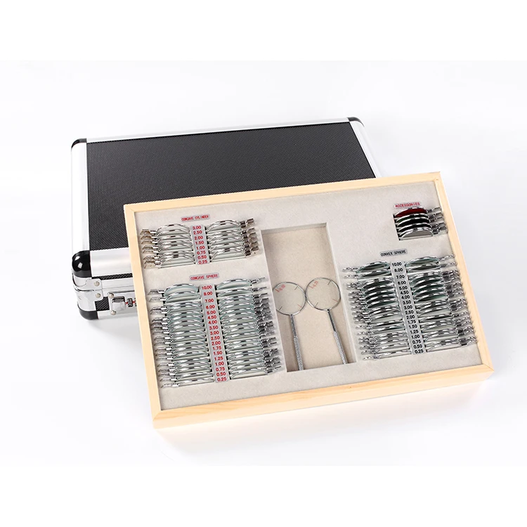 

Professional Optometry Equipment Ophthalmic Optical Trial Lens Set