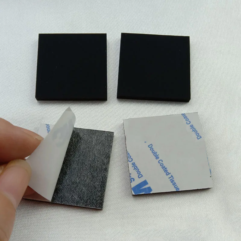 لوح مطاط السيليكون المربع، وسادة ذاتية اللصق، مستطيلة مضادة للانزلاق، وسادة قدم مثبط، حشية مانعة للتسرب