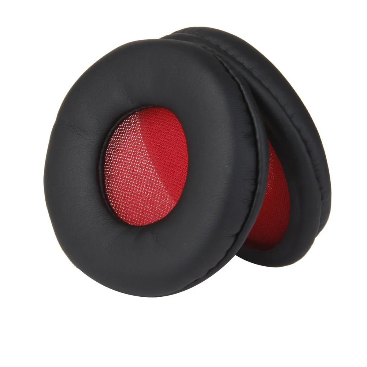 

-Zx600 Headphones Repair Parts Ear Pad Cushion Cover Black Red Soft Comfortable Listening