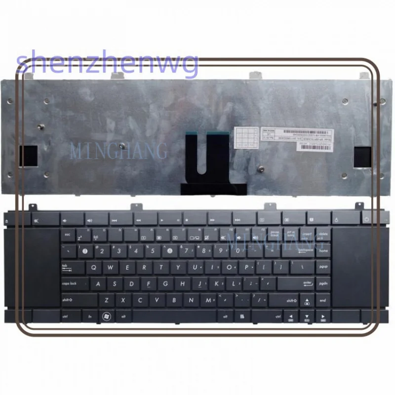 Nuevo teclado estadounidense para portátil ASUS A32-NX90 NX90J NX90JN NX90JQ NX90SN retroiluminado