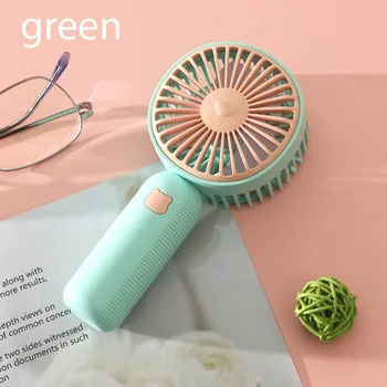 휴대용 USB 충전 휴대용 선풍기, 편리한 핸드 홀드 쿨러, 야외 여행 캠프 포켓, 핸즈프리 데스크탑 팬 냉각, 여름 
