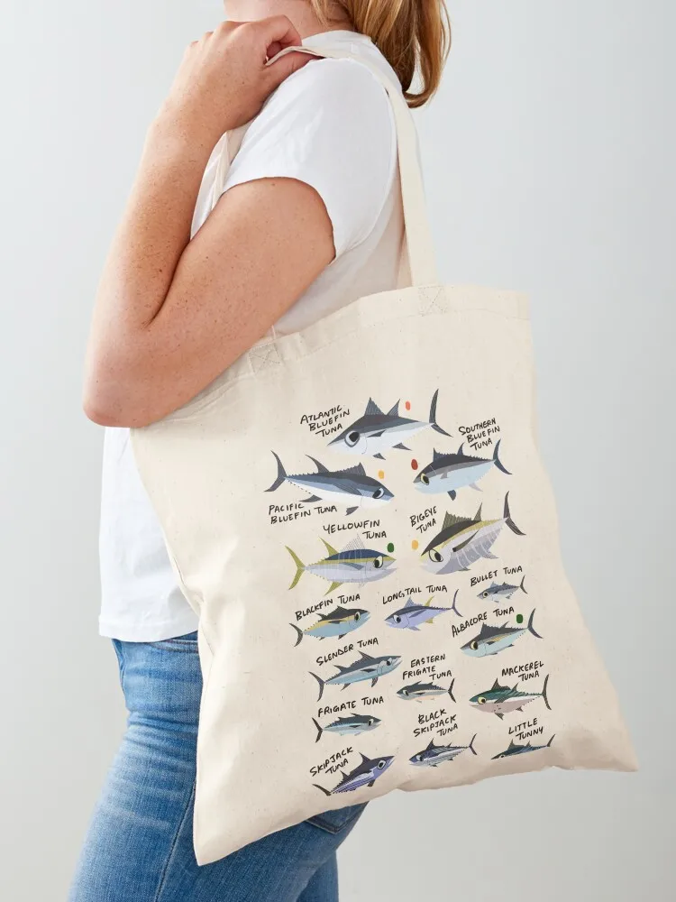 

Know your Tuna Tote Bag shopping bag Gift bag great custom bags