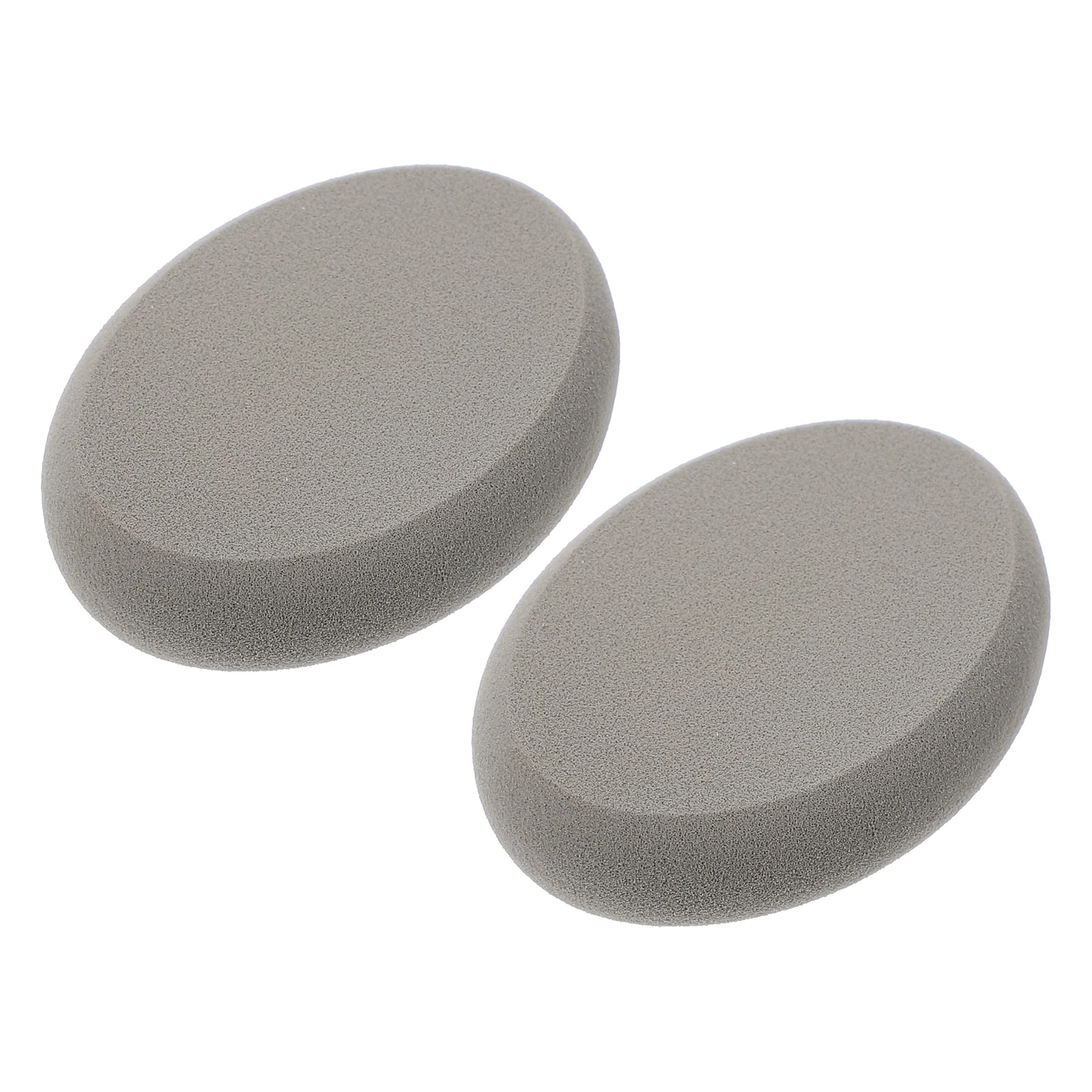 قطعتان من بودرة مكياج بيضاوية ناعمة وصديقة للبشرة لمكياج الوجه لكريم الأساس وخافي عيوب أحمر الخدود وسادة محمولة #6