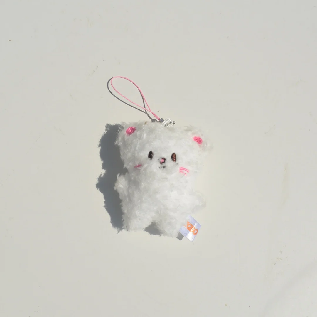 Kpop Mini-Plüsch-Schlüsselanhänger, neu, 5 cm, Plüsch-Cartoon, niedliches Kindergeburtstagsspielzeug