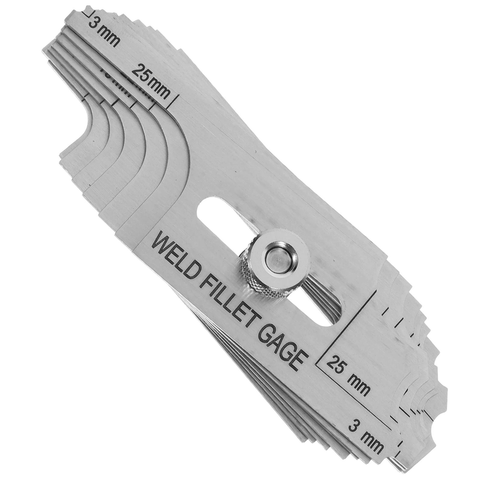

Convex Welding Inspection Ruler Gauge for Professional Welders Tester Stainless Steel Fillet