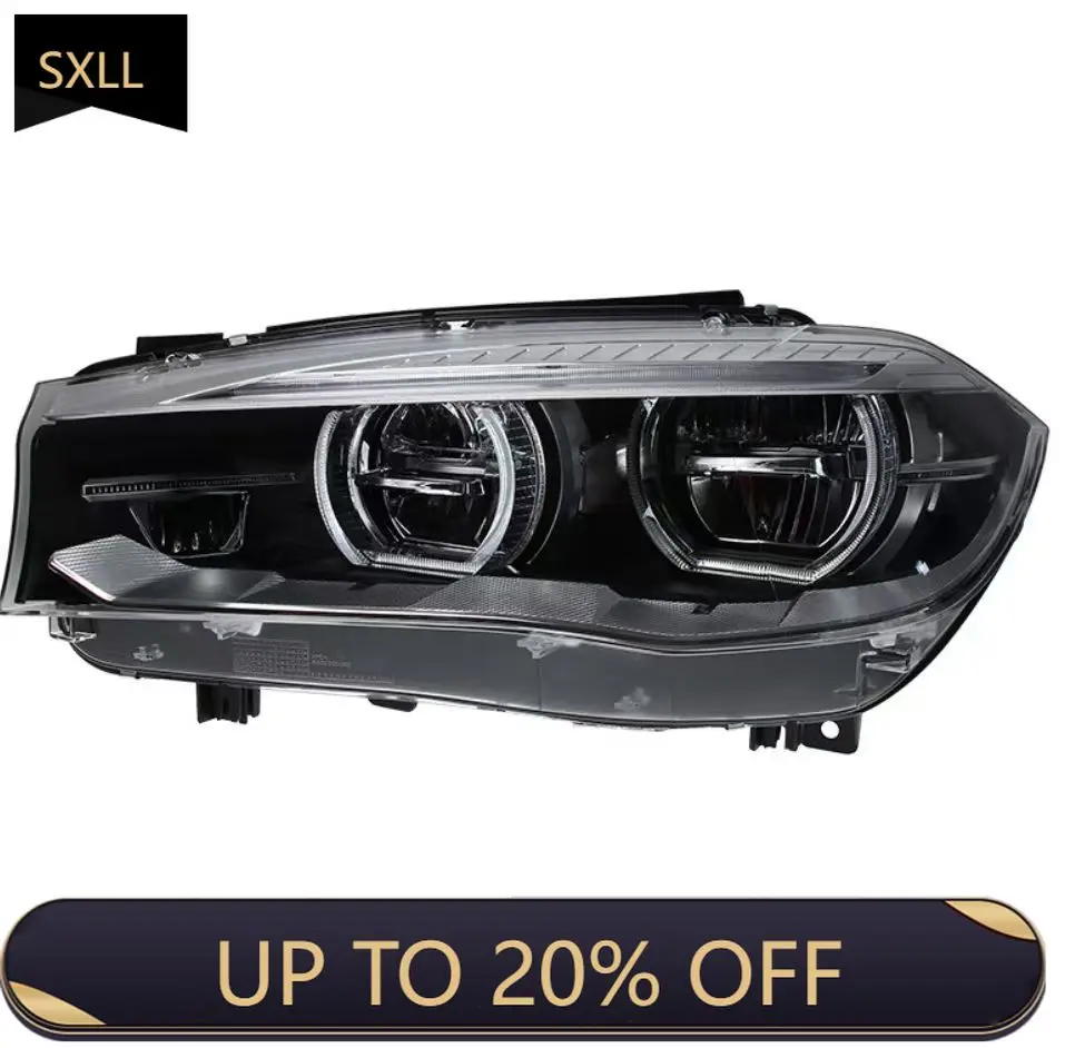 

SXLL X5 F15 Светоизлучающий диод Обновление фар Полностью оригинальные восстановленные аксессуары для рулевого освещения Автомобильные фары