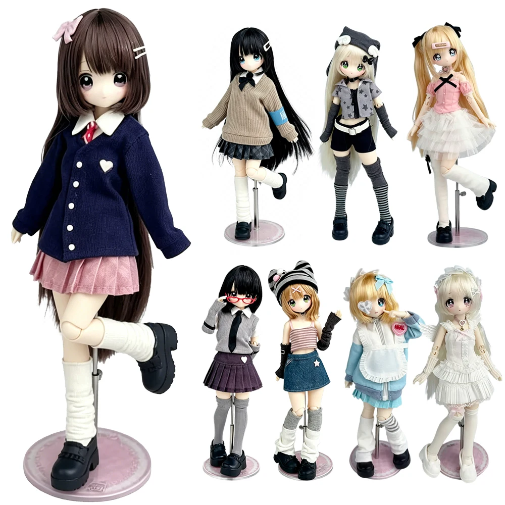 

In Stock Don't Touch My Bangs Mimi1/6 BJD Blind Box Toy Anime Action Figure Cute Movable Joint Doll Collectible Ornaments Gift