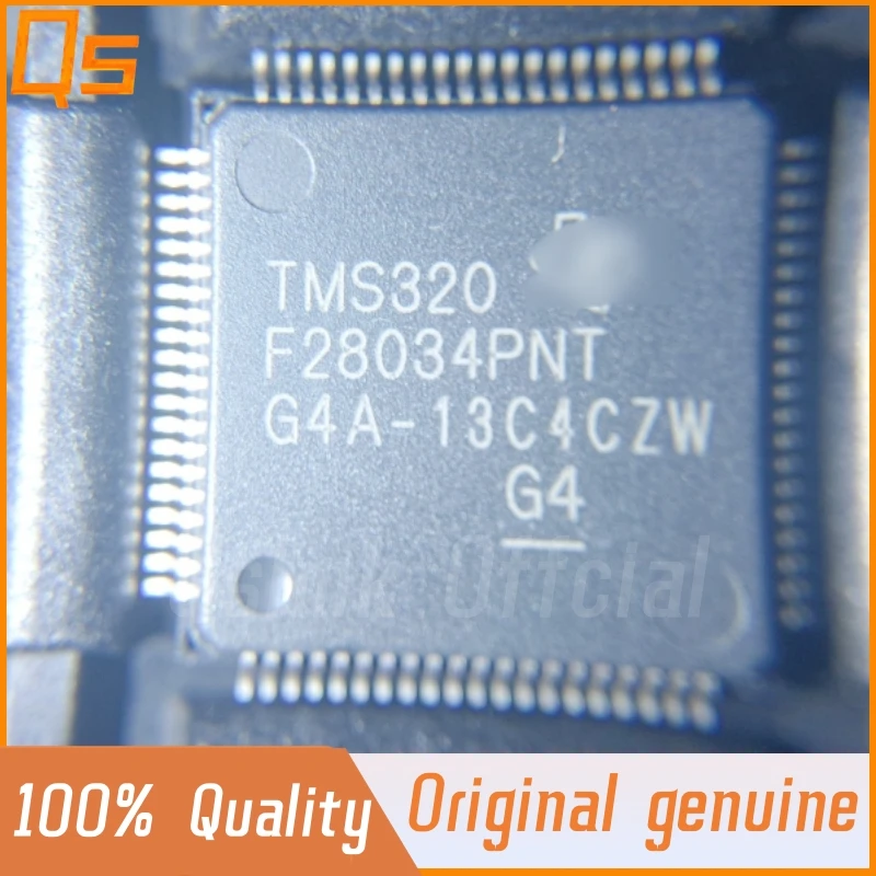 Новый оригинальный TMS320F28034PNT LQFP-80 C2000 C28x маленький 32-разрядный микроконтроллер MCU