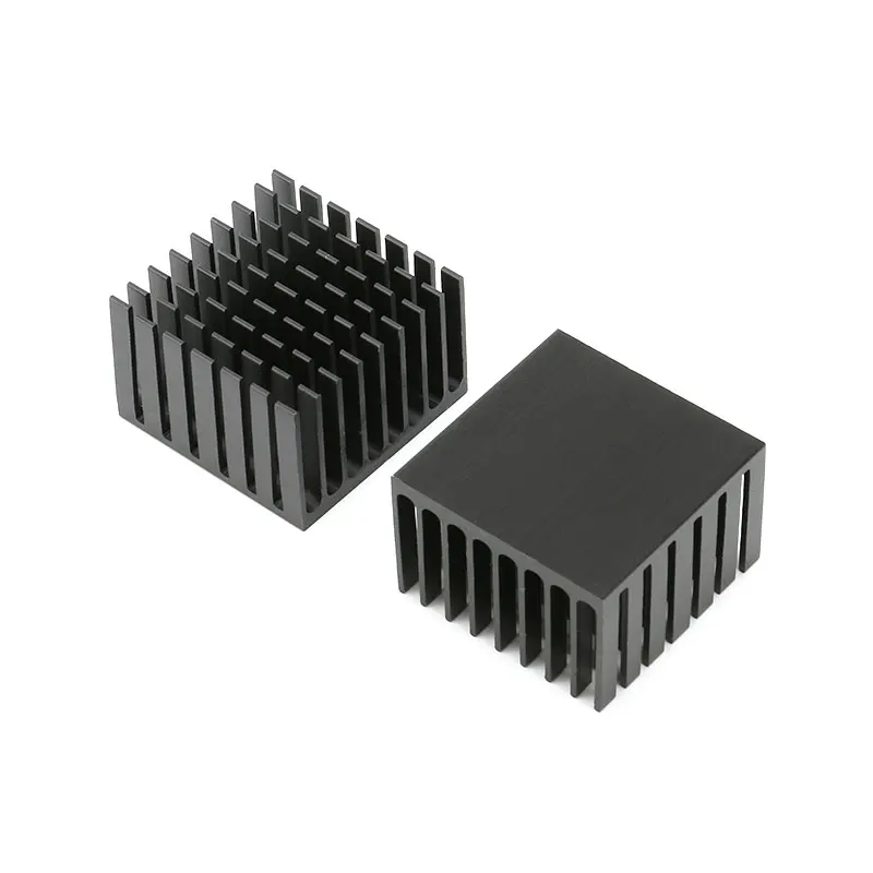 Disipador de calor de 5 piezas para Transistor, radiador de refrigeración, disipador térmico de aluminio para transistor LED, módulo de Transistor IC de potencia PBC 37x37x24mm