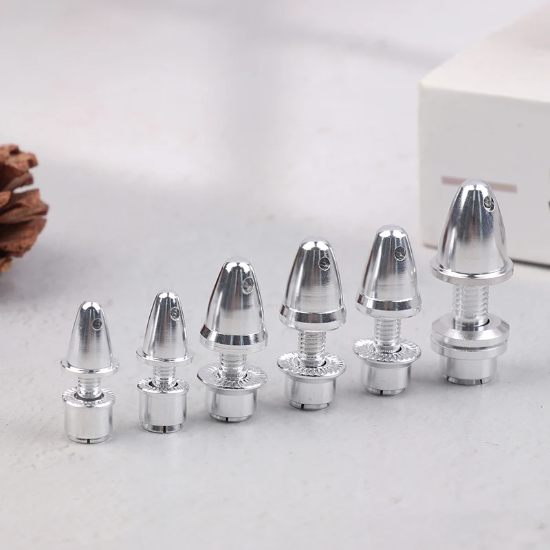 2Pcs 3.0/3.17/4.0/5.0MM Squeeze Type Aluminum Propeller Adapter Holder For Brushless Motor Prop Aeromodelling RC Parts