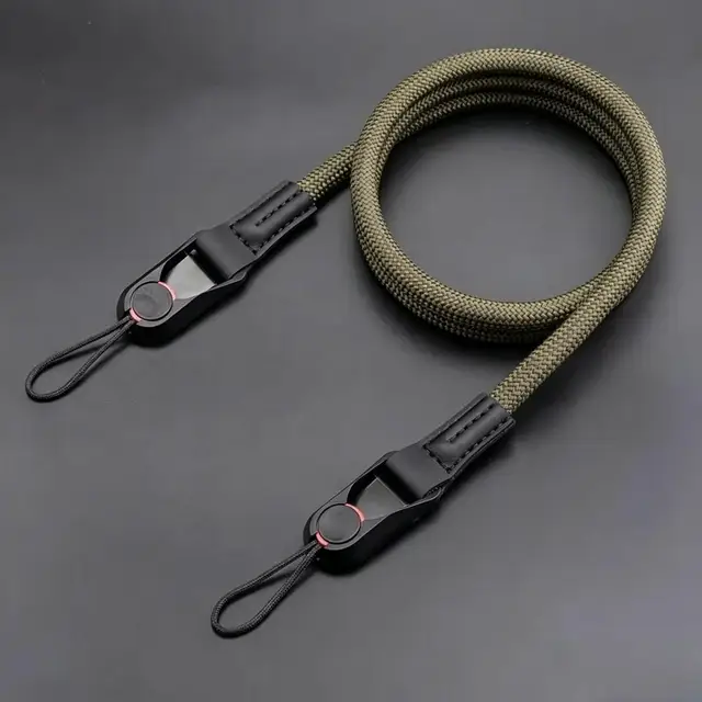 Quick Release Round Rope Camera Strap Fast Detachable Shoulder Strap for DSLR Mirrorless Camera Adjustable Camera Neck Strap 2 Quick Release Round Rope Camera Strap Fast Detachable Shoulder Strap for DSLR Mirrorless Camera Adjustable Camera Neck Strap 2