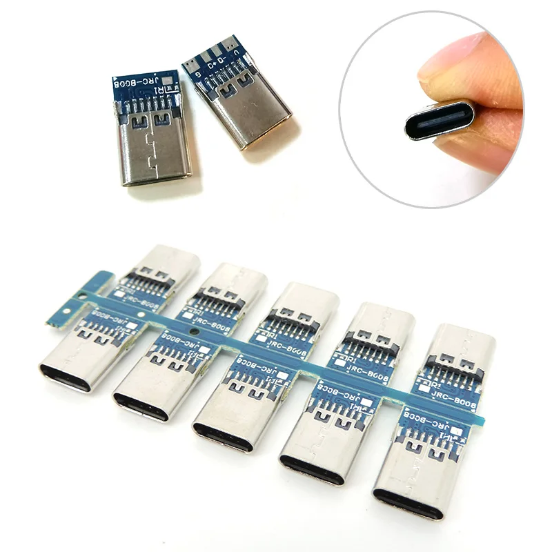 USB 3.1 Type C female Connector 4 Pin Test PCB Board Adapter 4P Connector Socket For Data Line Wire Cable Transfer usb-c W28