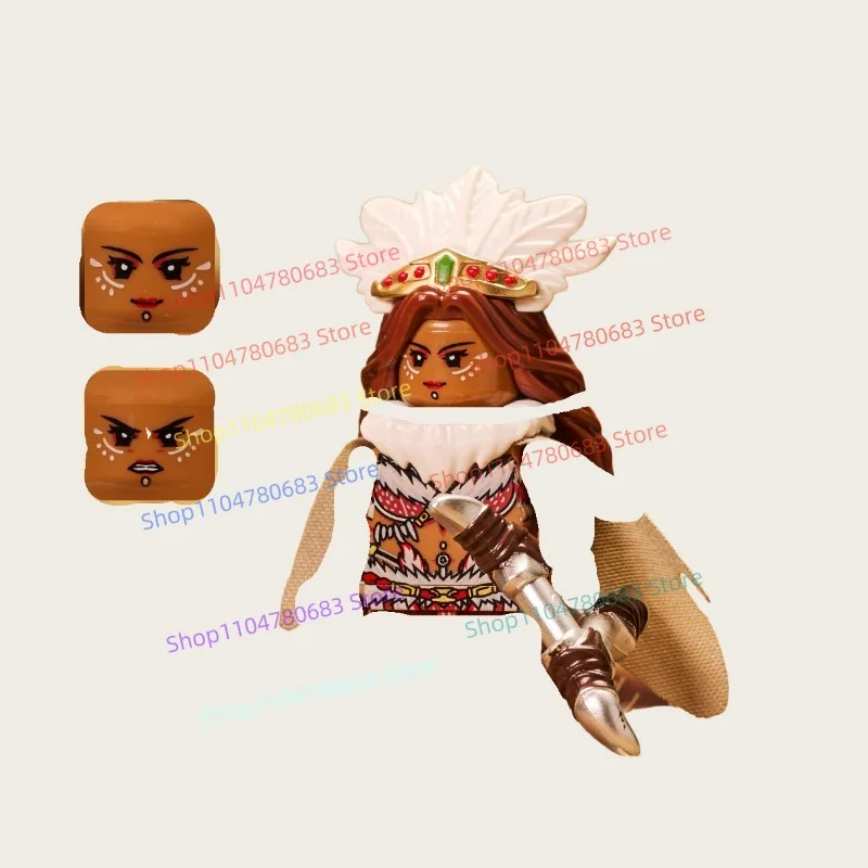 MOC Building Blocks Mini Figura Modello Cartoon Montato Elefante di guerra Accessori di montaggio Giocattolo alla moda Ornamento Giocattolo per hobby Regalo