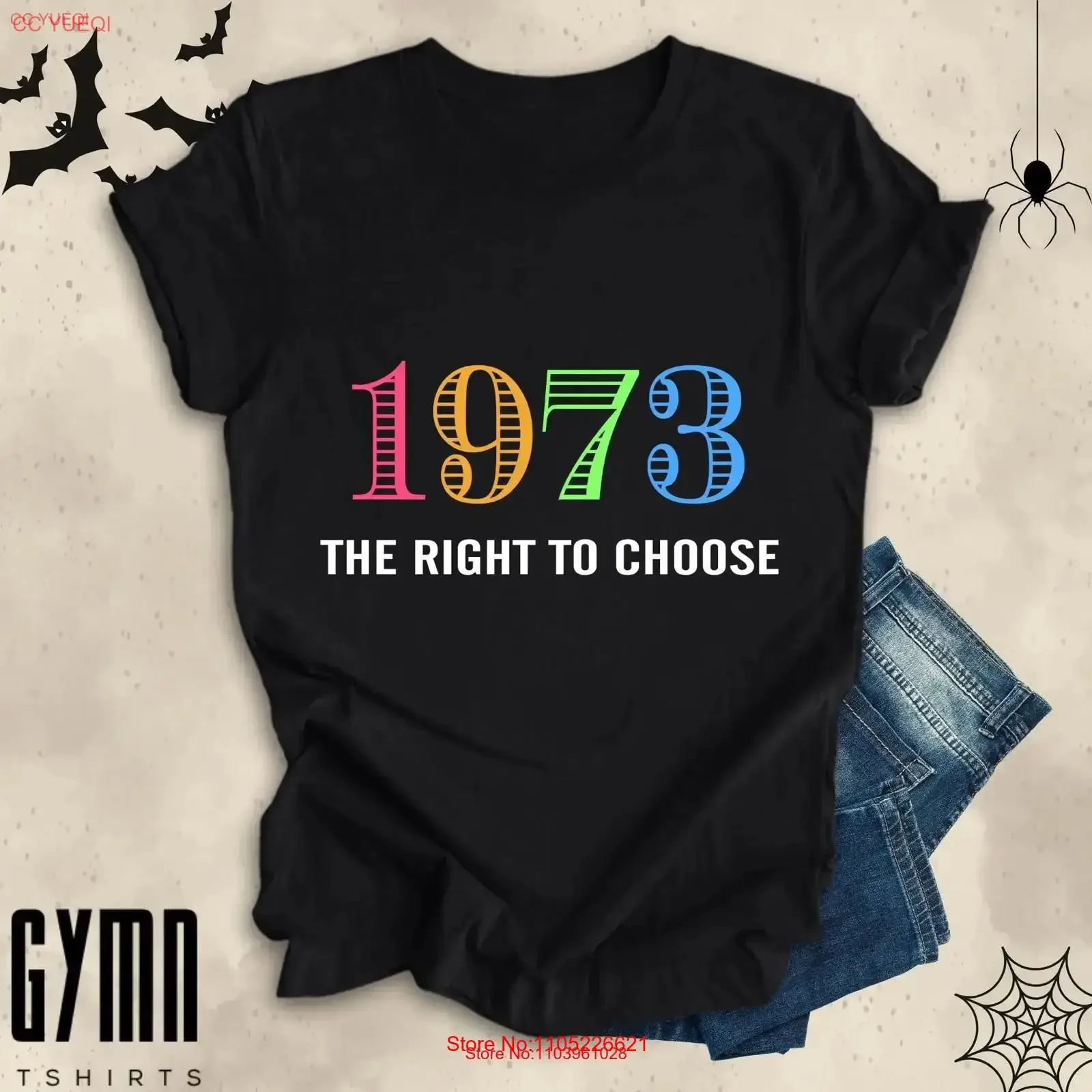 Women's Right to Choose Vintage Defend Roe 1973 Pro Choice T Shirt Fundamental Rights Feminist vintage Washed Stretched graphic