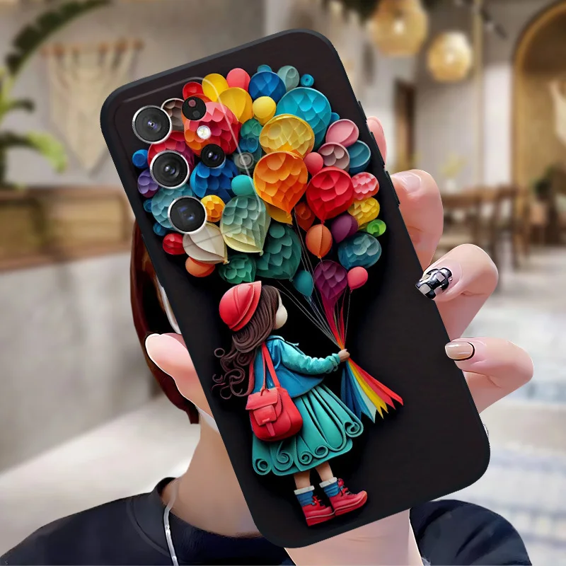 Cell Phone Case for Samsung GalaxyS26 S25 S24 S23 S21 FE S22 Plus Ultra Fashion Printed Soft Phone Cover