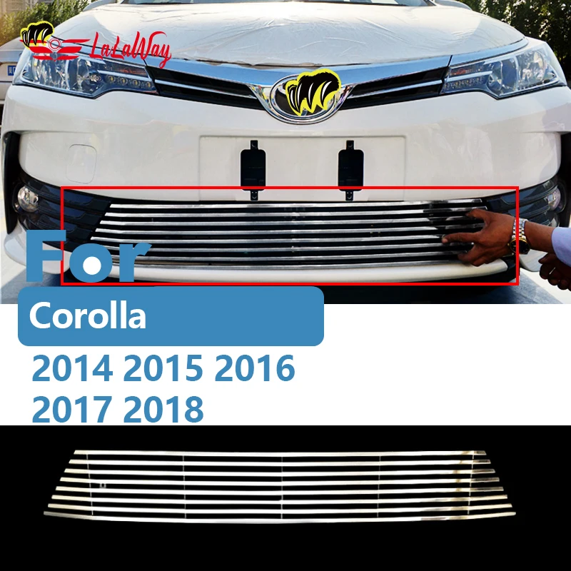 

For Toyota Corolla 2007 08 09 2010 2012 2013 14 15 16 17 2018 ,Honeycomb Mesh Fog Light Open Vent Grille Intake Cover Grill Part