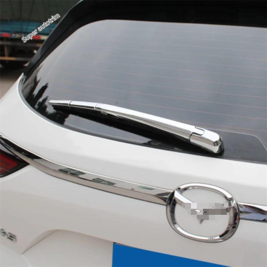 

Head Light Eyebrow / Fog Lamp Frame / Wiper / Bumper Grille Strip Trim Cover ABS Accessories For Mazda CX-8 KG CX8 2017 - 2022