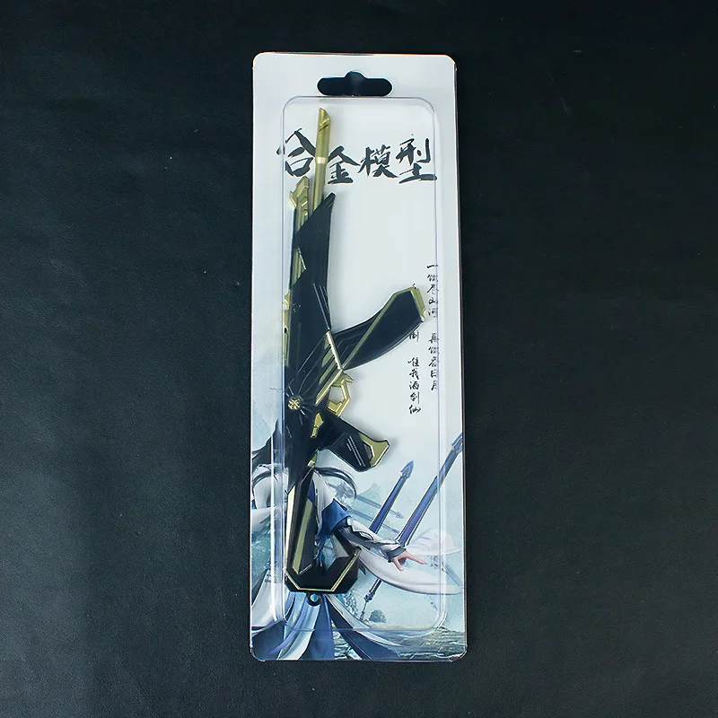 21cm Nowa Figurka z Gry VALORANT Metalowa Rzemiosło Modelarskie Rekwizyty Dekoracja Biurka Ozdoby Prezenty Urodzinowe Zabawki