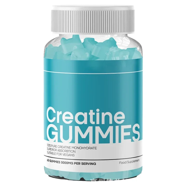 Creatine monohydrate increases muscle gummy and builds muscle