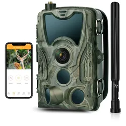 HC-801pro outdoor hunting camera 4K picture quality 4G support App online video wildlife observation camera