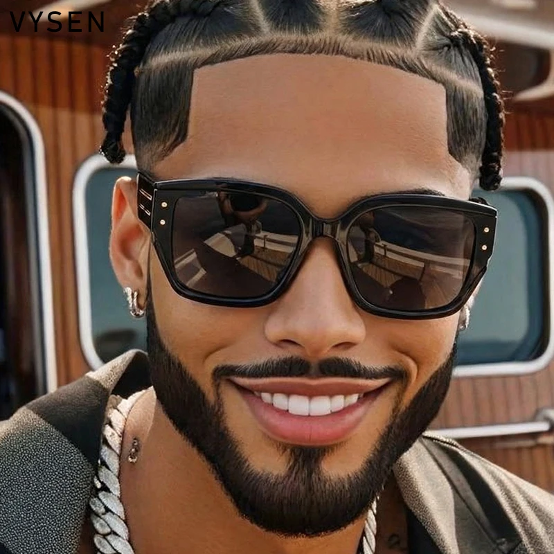 

Oversized Square Sunglasses Men 2025 Luxury Brand Fashion Steampunk Shield Driving Sun Glasses For Male Outdoor Eyewear Shades