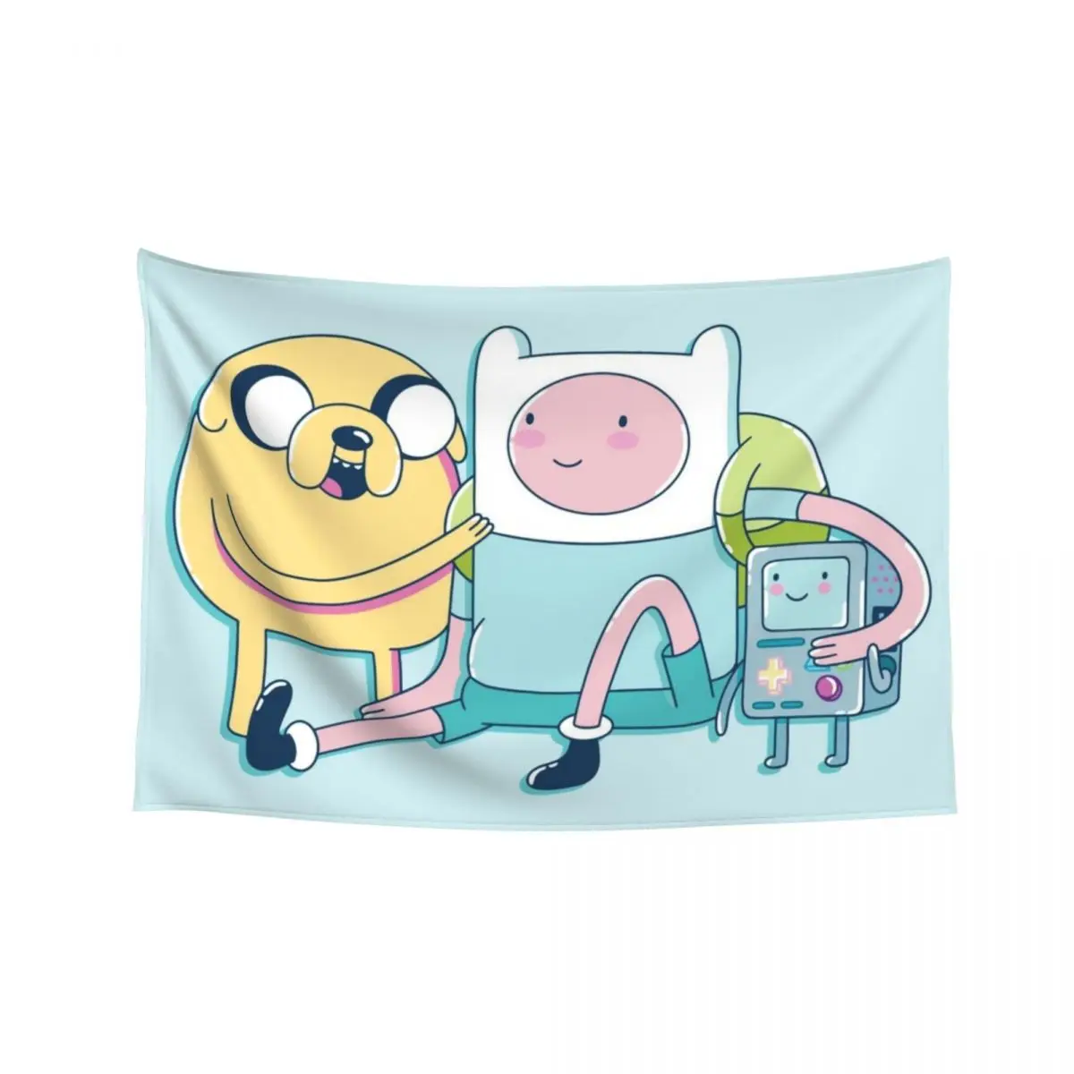 

Adventure Friends (Adventure Time) Tapestry Home Decorators Decorative Wall Mural Room Decor Aesthetic Room Decor Tapestry