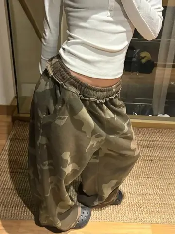 6 best sales kamouflagebyxor y2k - №6