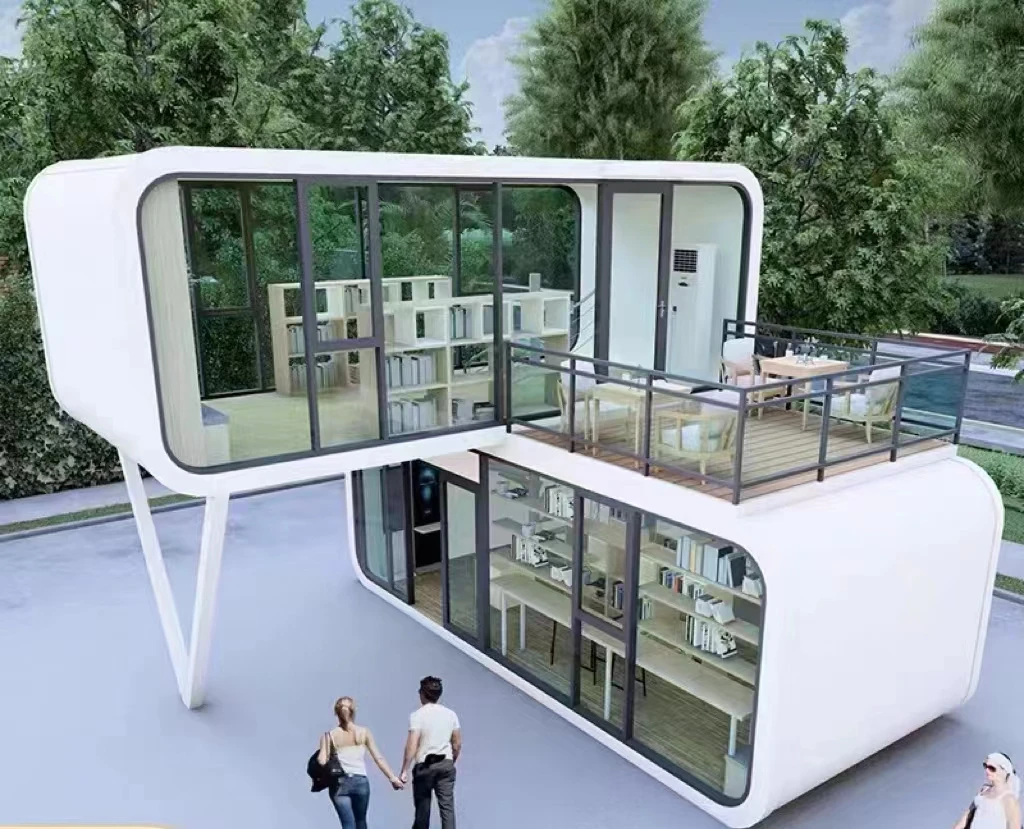 12.5m² 25m²  Capsule Space Carbin home, prefab Mobile Smart modular real estate, prefabricated mobile property