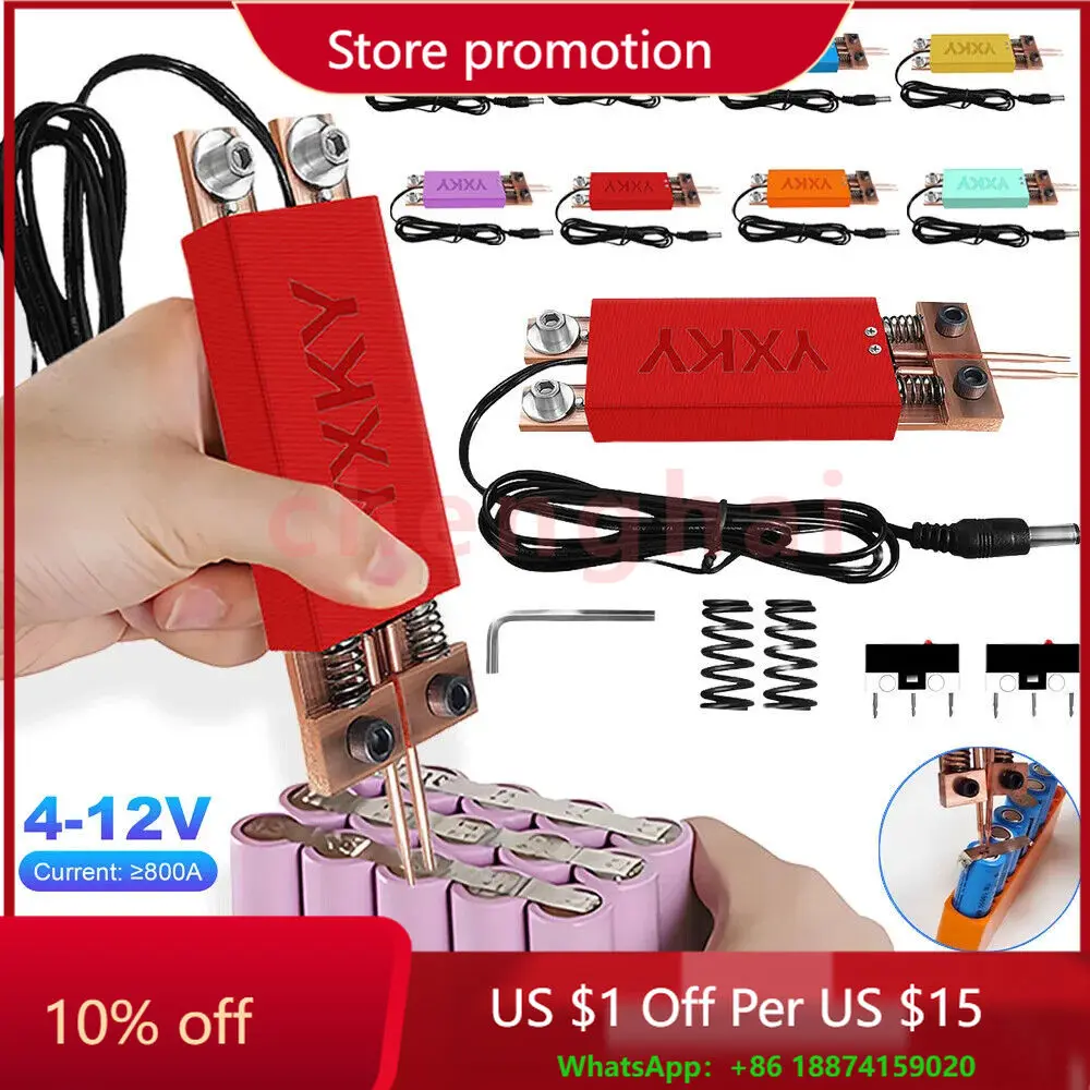 

DIY Spot Welder Pen Hand-held Battery Spot Welding Pen Machine Automatic Trigger