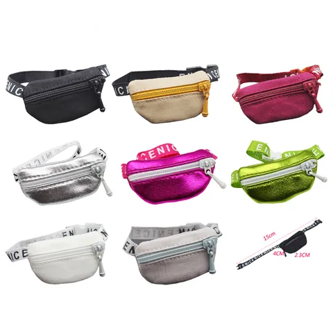 Сумка через плечо Labubu 17 см/15 см, симпатичная, 1/6 1/8 1/12 BJD, куклы, сделай сам, поясные сумки V1 V2, аксессуары для кукол Labubu Idol, подарочная сумка на пояс сумка для куклы Блайз отзывы - №7