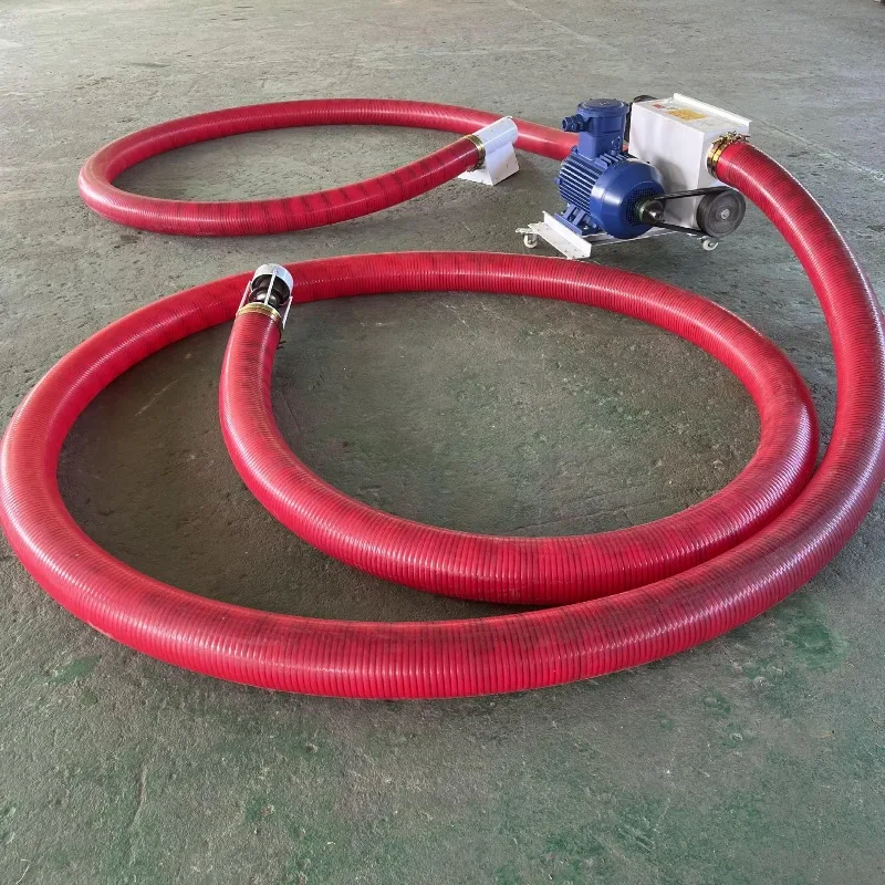 Screw conveyor, medium drive 25 meters sand suction machine, chemical material hose conveyor auger