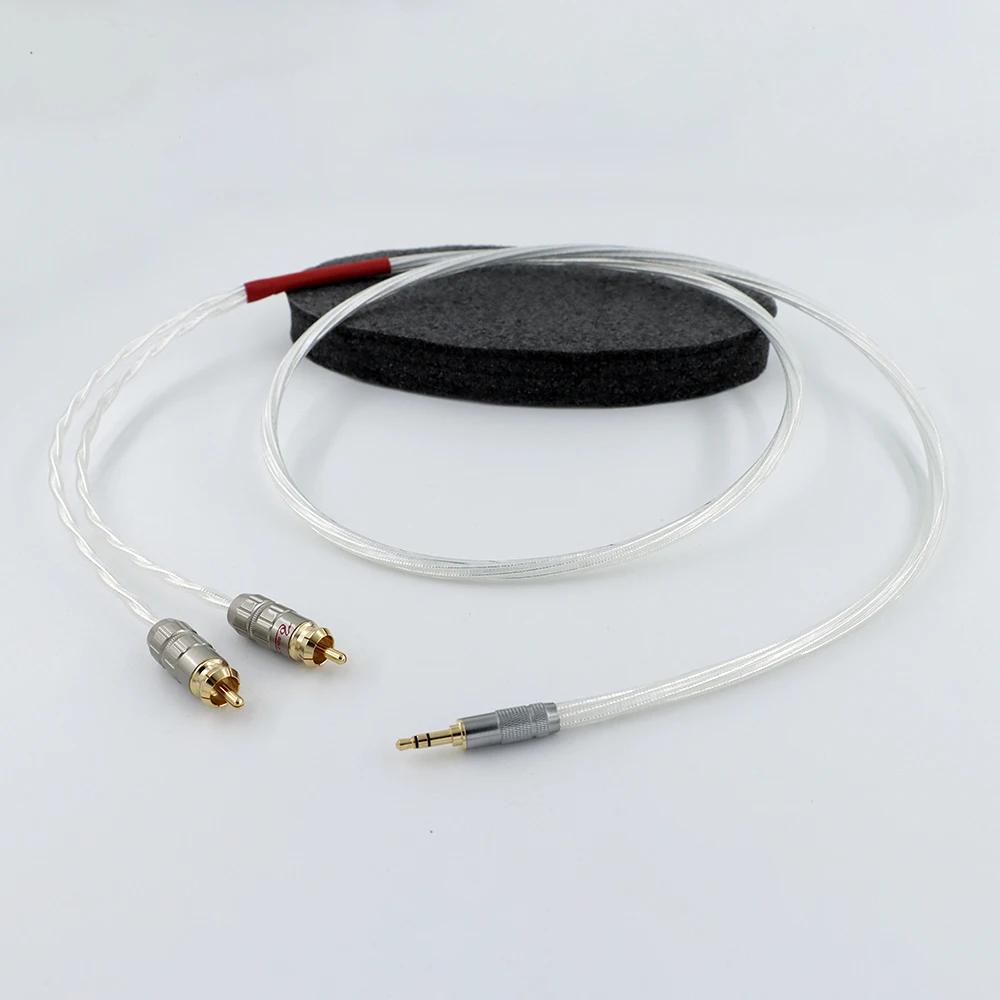Interconnessione audio professionale: nucleo OFC a doppia schermatura, da 3,5 mm a RCA per amplificatori e DAC ​