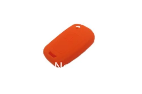

Orange Color Remote Key Cover Silicon Gel Skin For Chevrolet Cruze