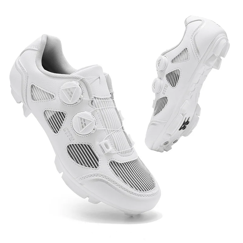 

Профессиональная велосипедная обувь, новая дорожная обувь с замком, гоночная обувь без замка, дышащая мужская обувь на жесткой подошве для горного велосипеда