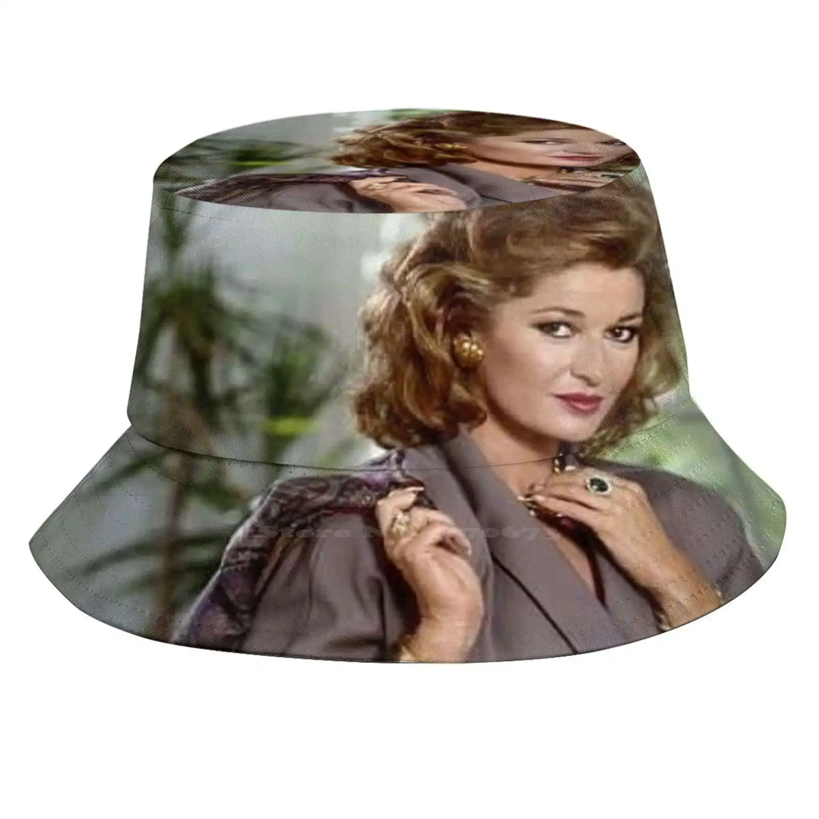 The Colby's Unisex Fashion Women Men Breathable Bucket Hats Charlton Heston Barbara Stanwyck John James Katharine Ross