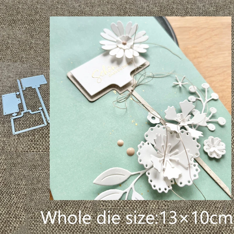 XLDesign Craft Metal stencil mold Cutting Die Card insertion decoration scrapbook die cut Album Paper Card Craft Embossing