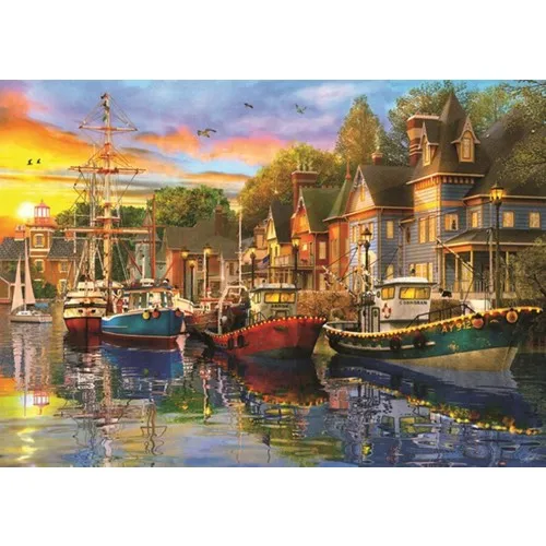 Anatolian Puzzle Port Lights 1500 Piece Jigsaw Puzzle