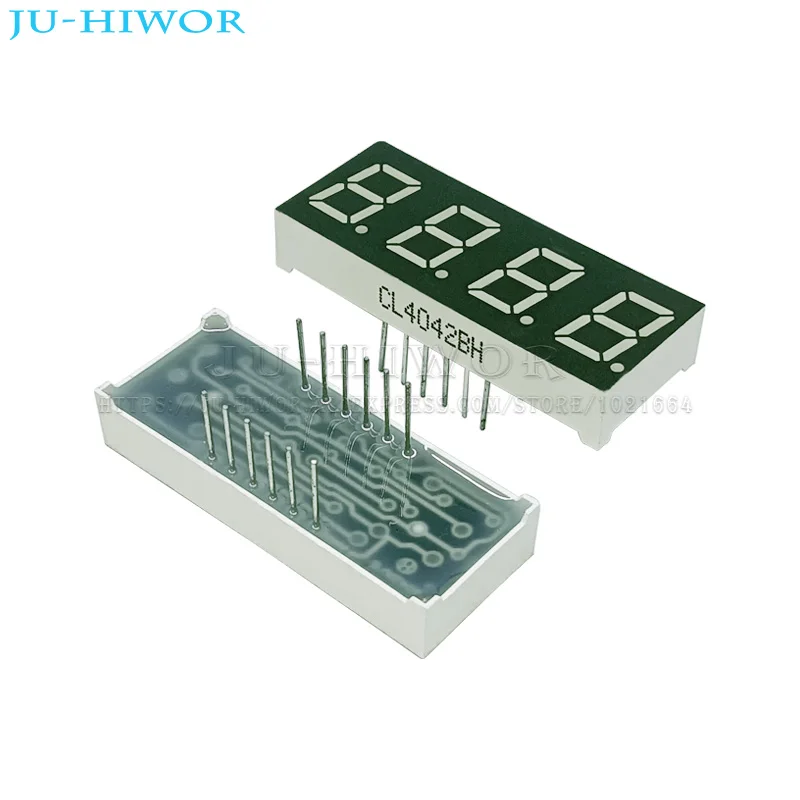 5pcs 0.4 Inch 12Pins C-C 4401AS C-A 4401BS 4 Digits Bits 7 Segment Red LED Digital Display Digitron Common Anode Cathode