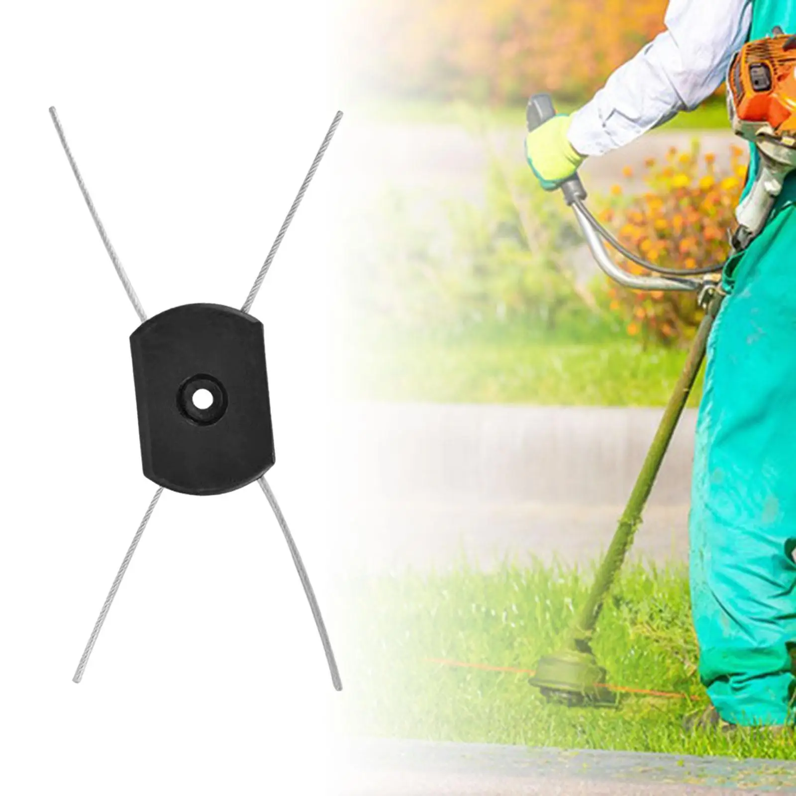 String Trimmer Head Accessories Attachment Gardening Tools Grass Removal Trimmer Head for Lawn Grassing Agricultural Plants